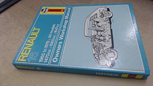 Renault 16 Owner's Workshop Manual