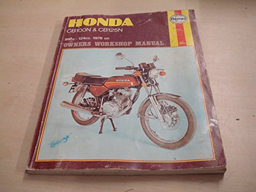 Honda CB100N & CB125N singles owners workshop manual