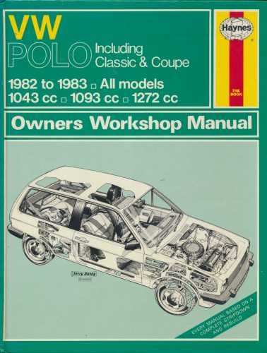 Volkswagen Polo 1982-83 Owner's Workshop Manual