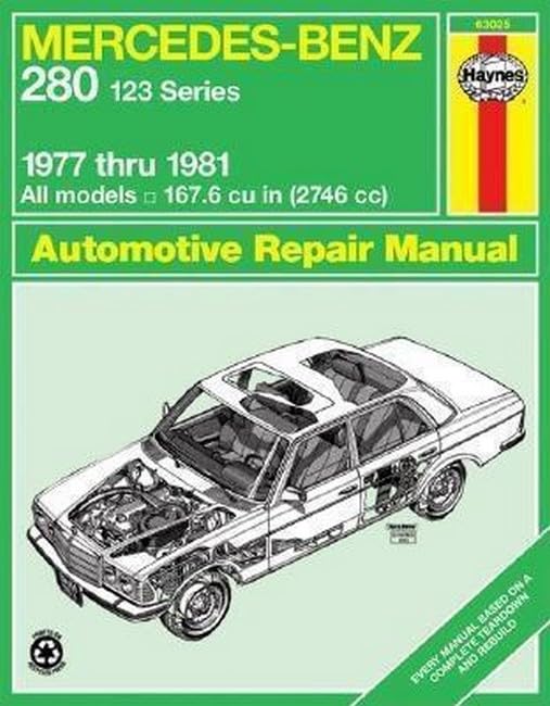Mercedes-Benz 280, 123 Series (77 - 81)