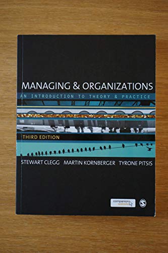 Managing and Organizations