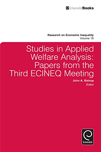 Studies in Applied Welfare Analysis
