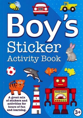 Boy's Sticker Activity Book