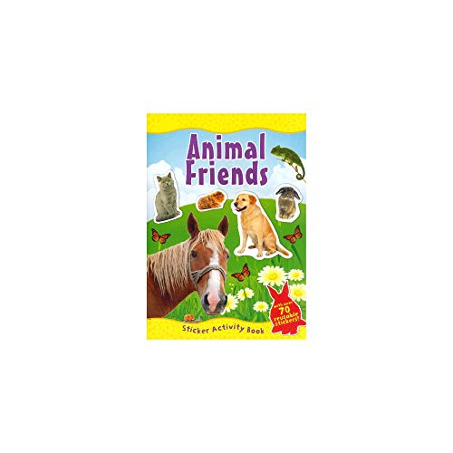 ANIMAL FRIENDS Sticker Activity Book (A4
