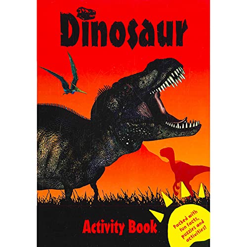 DINOSAUR ACTIVITY BOOK - RED EDITION