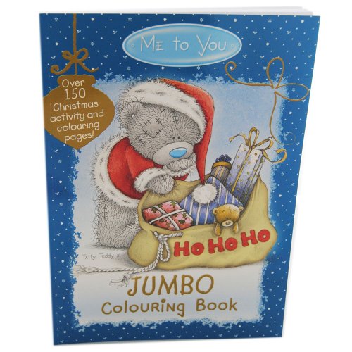 Me To You Christmas Jumbo Colouring Book