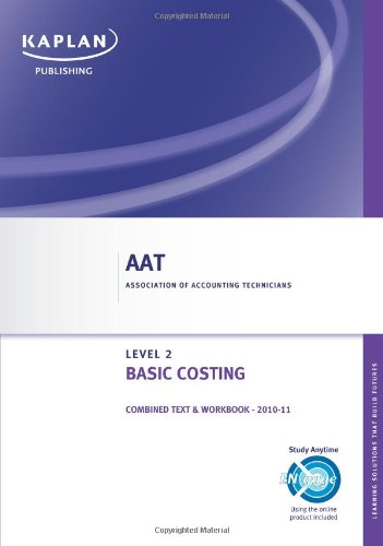 Basic Costing - Combined Text and Workbook