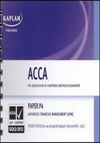 P4 Advanced Financial Management AFM - Pocket Notes