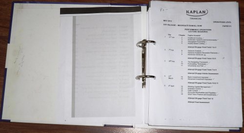 P1 Performance Operations - Study Text
