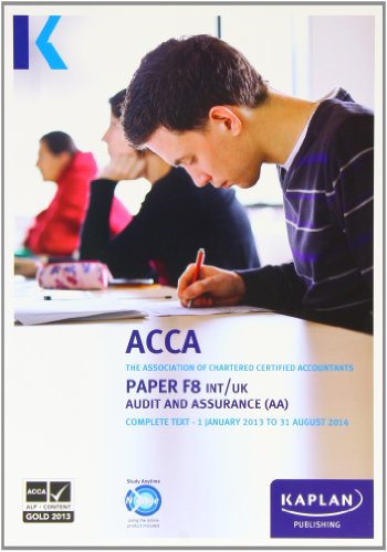 F8 Audit and Assurance AA (INT/UK) - Complete Text