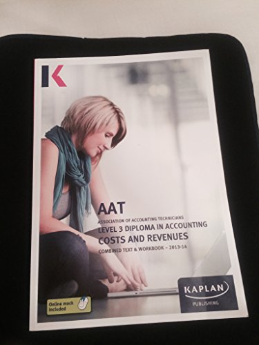 Costs and Revenues - Combined Text and Workbook