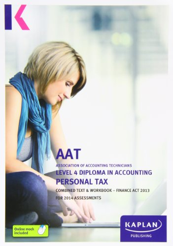 Personal Tax (FA13) - Combined Text and Workbook