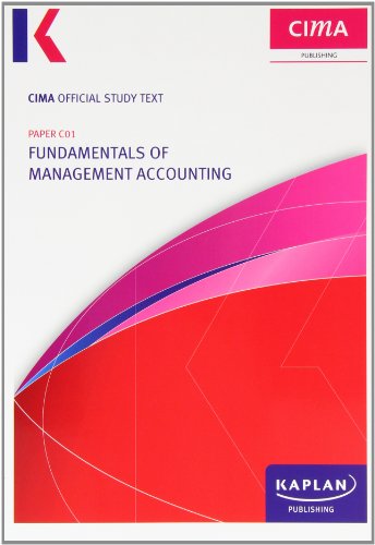 C01 Fundamentals of Management Accounting - Study Text