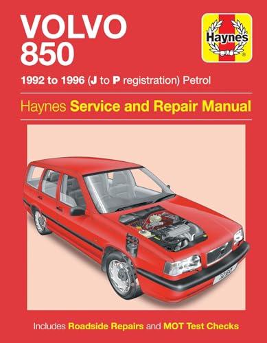 Volvo 850 Petrol (92 - 96) Haynes Repair Manual