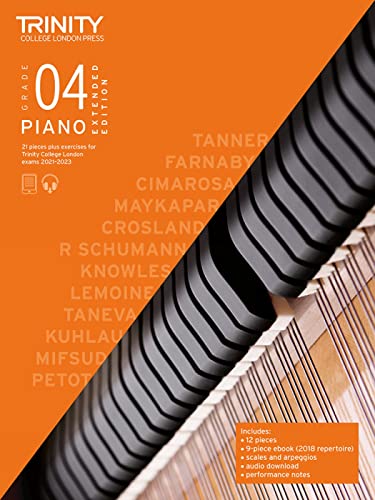 Trinity College London Piano Exam Pieces Plus Exercises From 2021: Grade 4 - Extended Edition