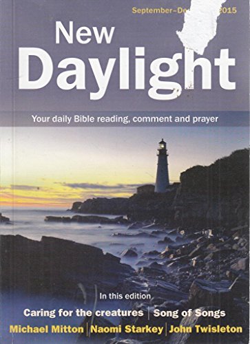 New Daylight September-December 2015