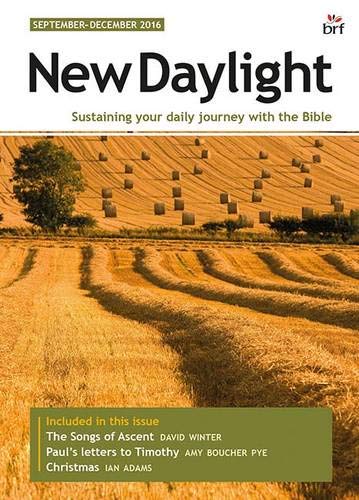 New Daylight September-December 2016