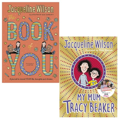 Jacqueline Wilson 2 Books Set (My Mum Tracy Beaker [Hardcover], The Book of You)