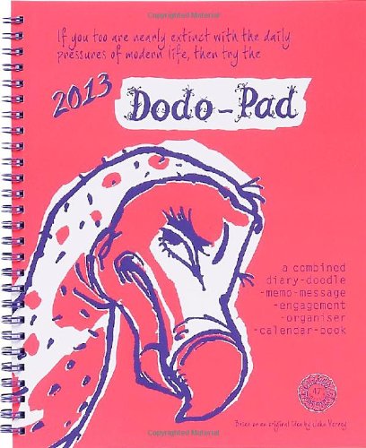Dodo Pad Desk Diary 2013 - Calendar Year Diary