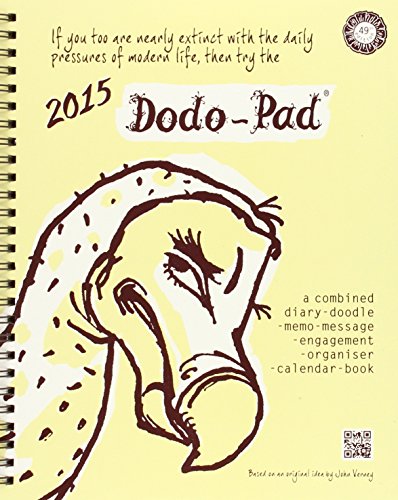 Dodo Pad Desk Diary 2015 - Calendar Year Week to View Diary