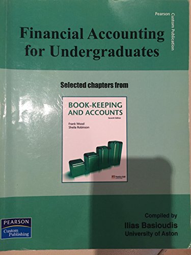 Financial Accounting for Undergraduates - Ilias Basioudis University of Aston