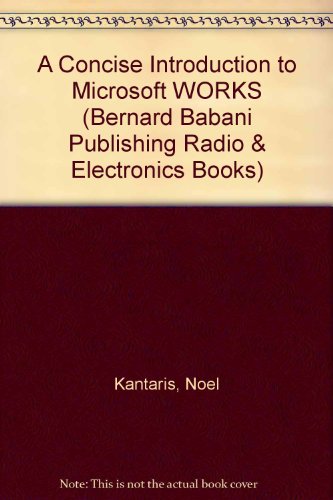 A Concise Introduction to Microsoft WORKS