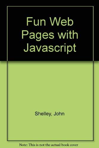 Fun Web Pages with Javascript