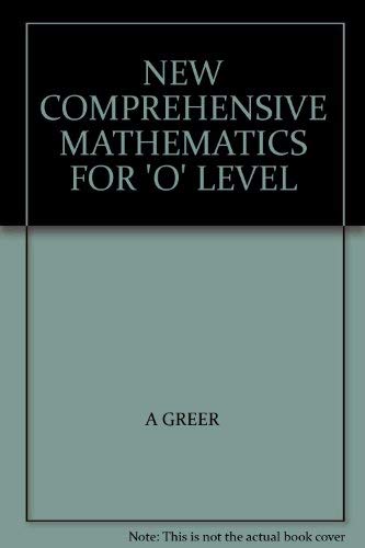 New Comprehensive Mathematics for 'O' Level