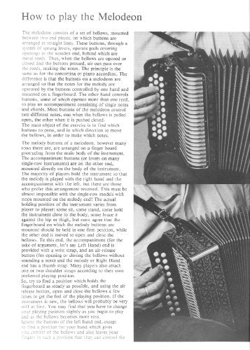 Handbook For Melodeon