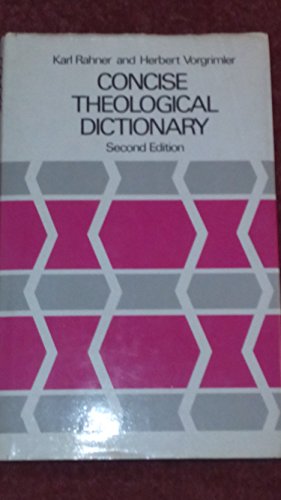 Concise Theological Dictionary