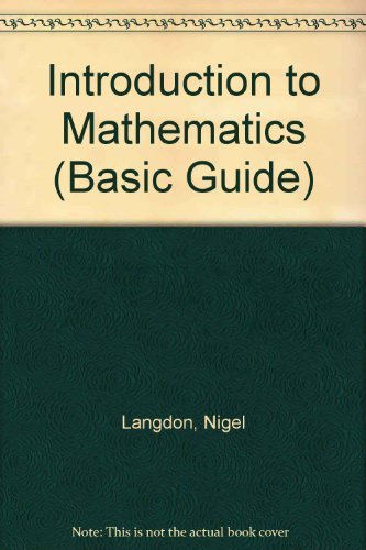 Introduction to Mathematics
