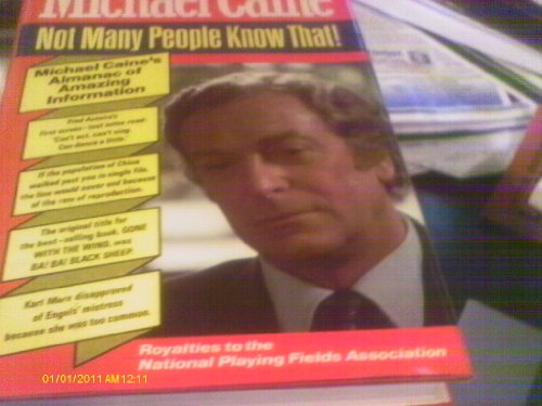 Not Many People Know That