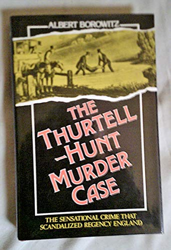 THURTELL HUNT MURDER CASE