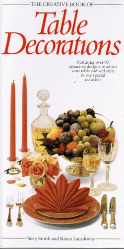 CREATIVE BOOK OT TABLE DECORATIONS