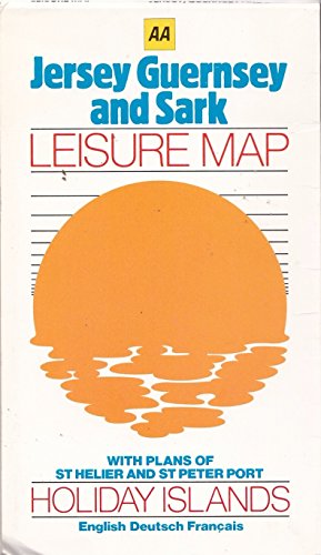 Jersey, Guernsey and Sark Leisure Map