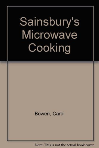Sainsbury's Microwave Cooking