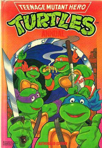 TEENAGE MUTANT HERO TURTLES ANNUAL [Hardcover]