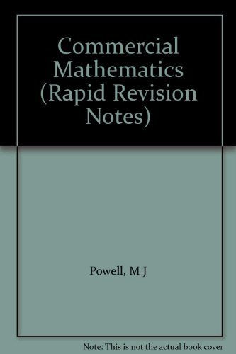 Commercial Mathematics