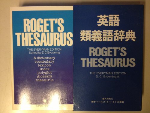 Everyman's Thesaurus of English Words And Phrases