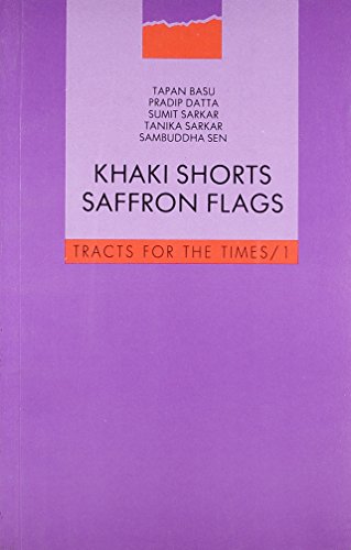 Khaki Shorts Saffron Flags