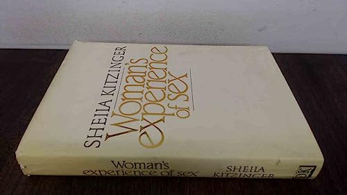 Woman's Experience Of Sex