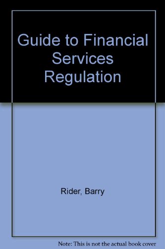 Guide to Financial Services Regulation