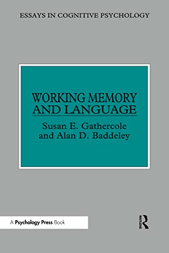 Working Memory and Language