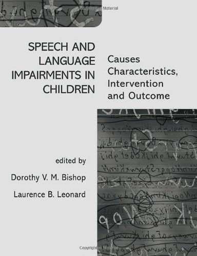 Speech and Language Impairments in Children
