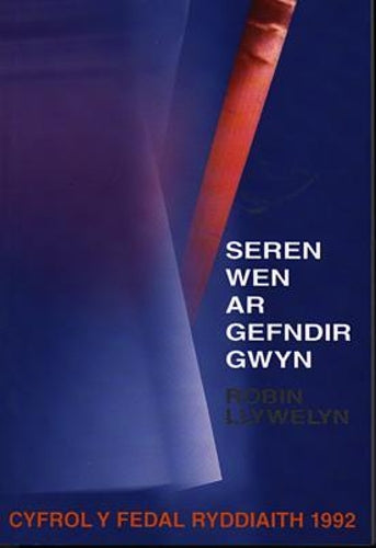 Seren Wen ar Gefndir Gwyn