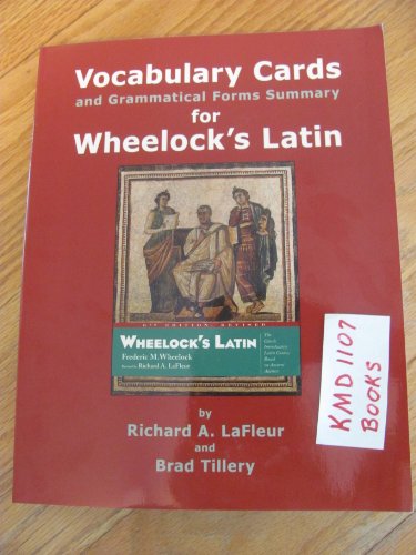 Wheelock's Latin Grammar Flashcards