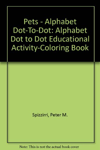 Pets Alphabet Dot-To-Dot