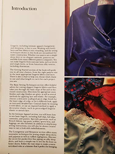 Sewing Lingerie