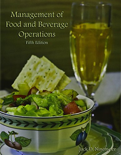 Management of Food and Beverage Operations