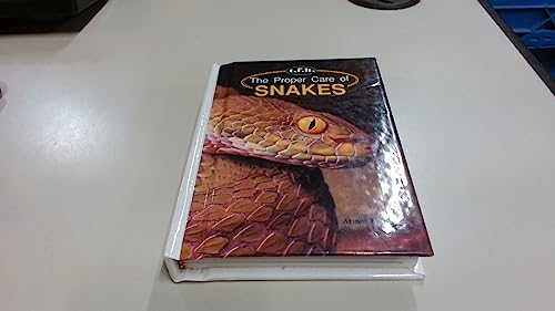Proper Care of Snakes